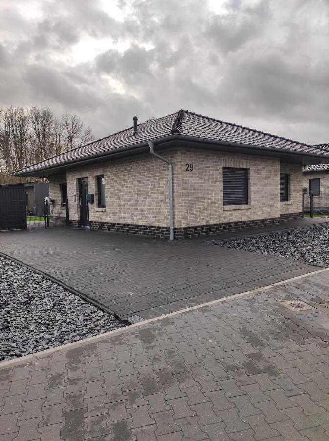 Ferienhaus Luna Am Schoenen Harkebruegger See Mit Kamin Barssel  ภายนอก รูปภาพ
