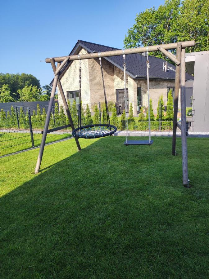 Ferienhaus Luna Am Schoenen Harkebruegger See Mit Kamin Barssel  ภายนอก รูปภาพ